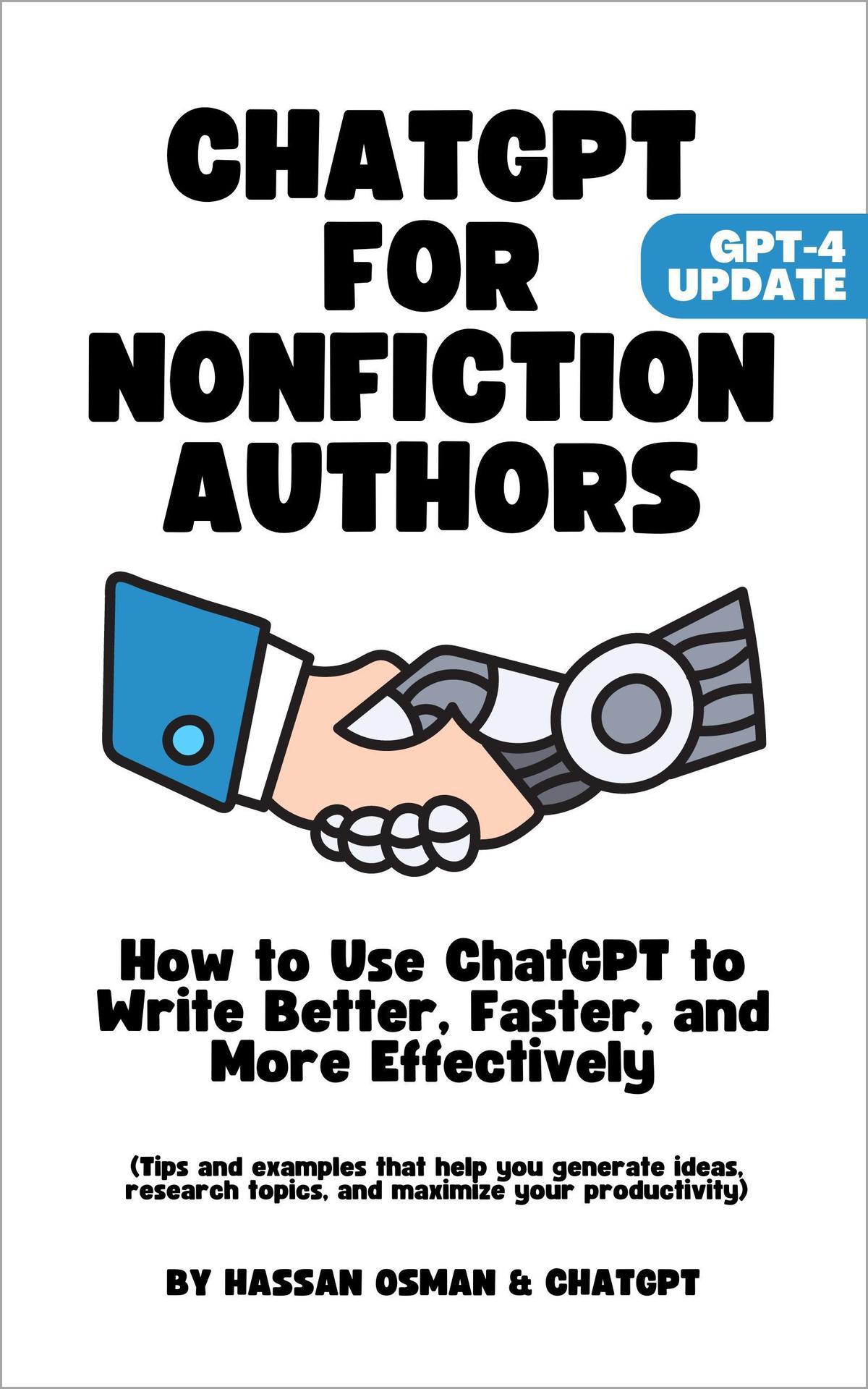 ChatGPT for Nonfiction Authors Book Cover