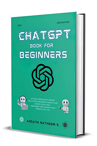 CHATGPT BOOK FOR BEGINNERS Book Cover