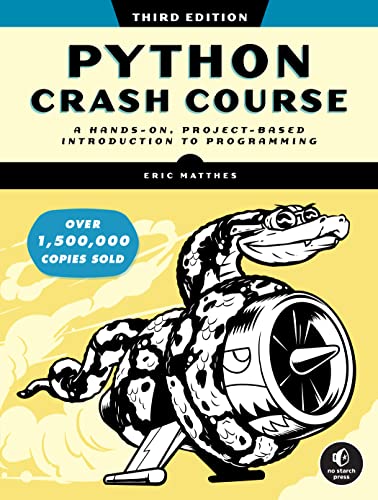 Python Crash Course, 3rd Edition book cover