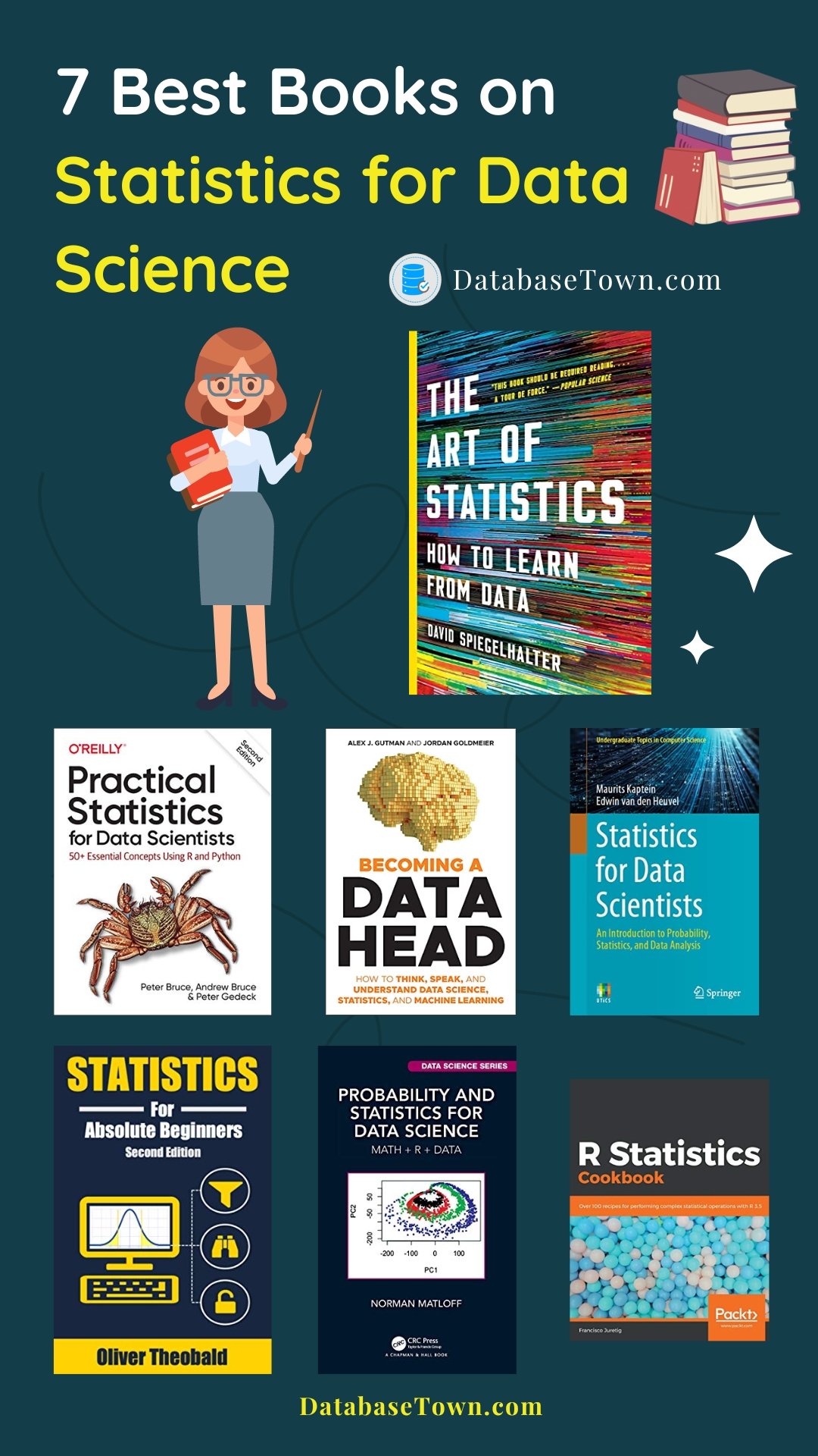 7 Best Books on Statistics for Data Science
