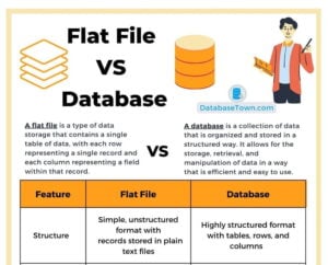 Difference Between Flat File VS Database