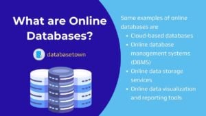 What are Online Databases?