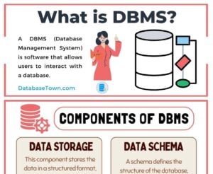 What is DBMS? (Components, Features, Advantages)