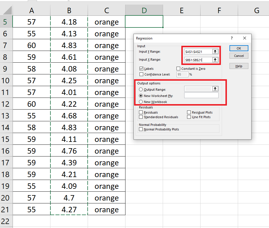 regression-analysis-in-excel