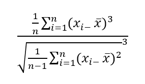 skewness formula